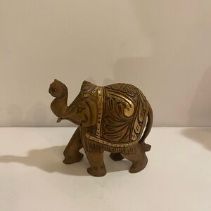 Wooden Elephant Figurine (FV)